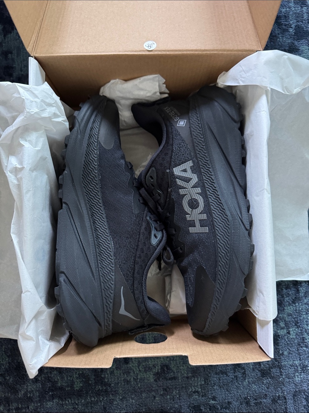 Hoka Women's Black Athletic Sneakers - Picture 2 of 3